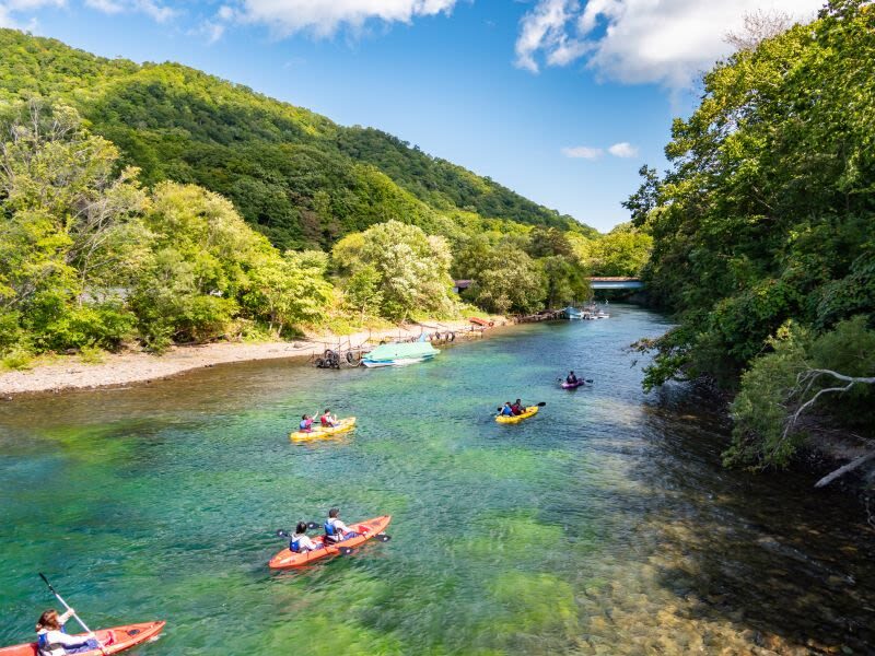 Lake Shikotsu & Toya Bus tour / TV Tower Ticket (Multilingual Audio) - Mushroom Kingdom Otaki: a practical pause