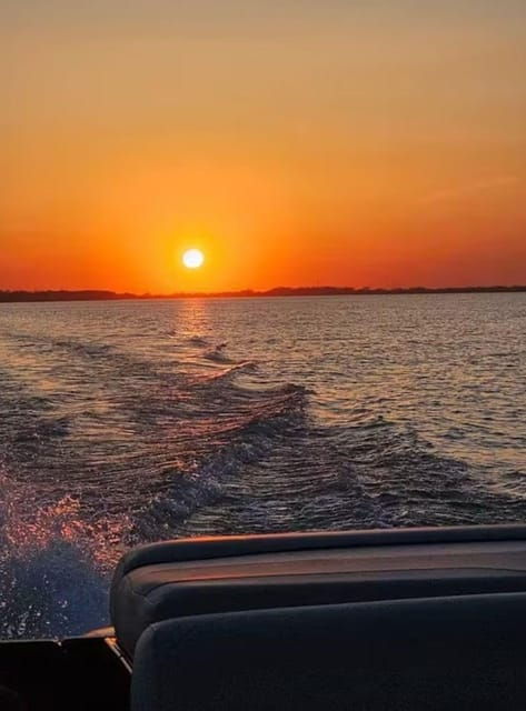 Lake St. Clair: Private Sunset Pontoon Boat Cruise - Experience Details