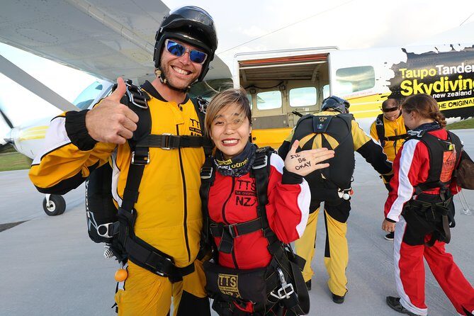 Lake Taupo 12,000-Foot Tandem Skydiving - Good To Know