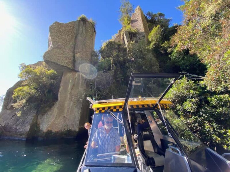 Lake Taupo Explorer Sightseeing Cruise with seasonal swim - The Itinerary Breakdown: From Waterfalls to Hidden Coves