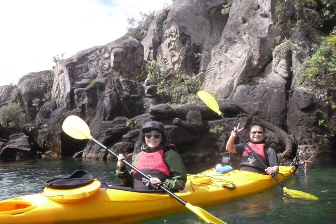 Lake Taupo - Maori Rock Carvings Package (Mountain Biking & Kayaking) - The Sum Up