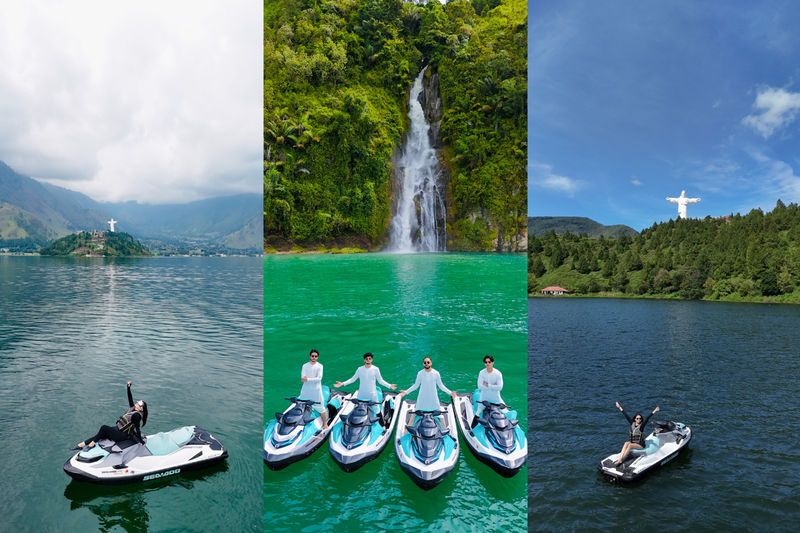 Lake Toba Jet Ski Safari by Seadoo Safari Samosir - A short ride with a big-water setting