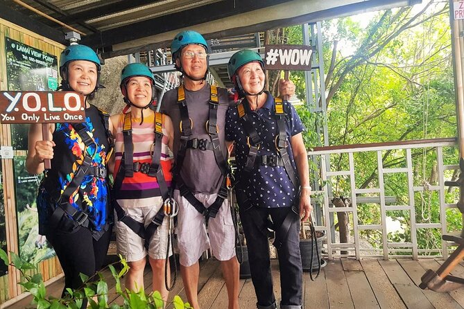 Lamai Viewpoint Zipline Experience in Koh Samui - Activities and Safety Gear Provided