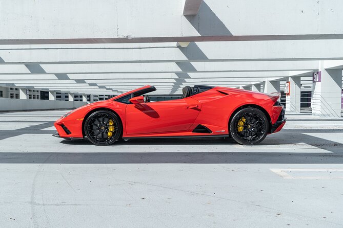 Lamborghini Huracan Spyder - Supercar Driving Experience Tour in Miami, FL - Details and Features of the Lamborghini Huracan Spyder
