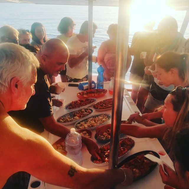 Lampedusa: Boat Cruise With Swimming Stops and Italian Lunch - Delicious Italian Lunch on Board