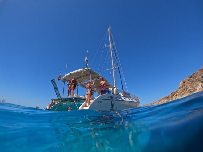 Lampedusa: Catamaran Tour Around the Island With Lunch - Full Description