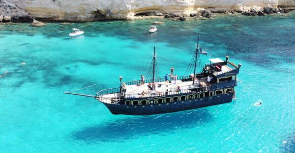 Lampedusa: Pirate Ship Boat Tour With Lunch and Music - Meeting Point Details