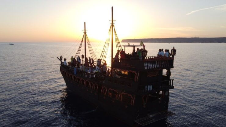 Lampedusa: Sunset Dolphin Sighting on a Pirate Ship - Activity Details