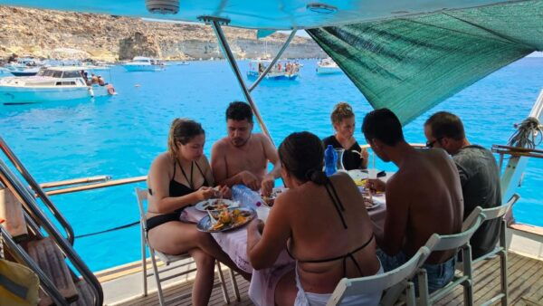 Lampedusa: Yacht Excursion, Swimming Stops, and Typical Lunch - The Sum Up