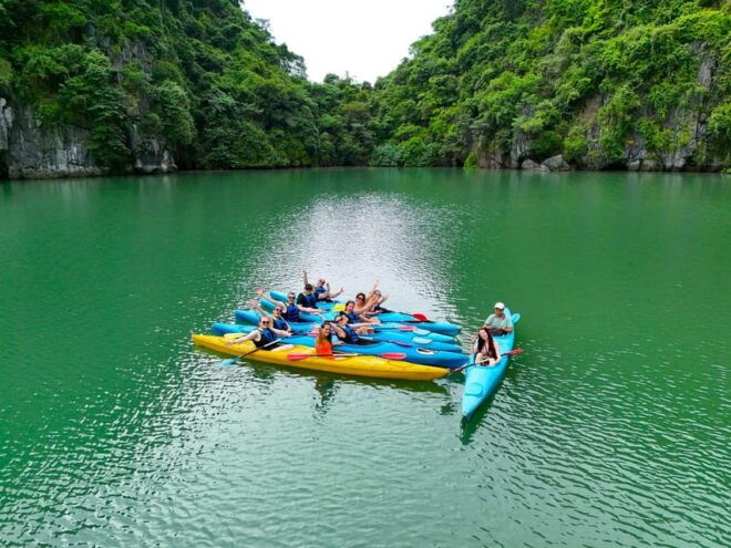 Lan Ha Bay-Cat Ba Island 2D1N Cruise: Meals, Kayaking-Biking - Day 2 Experiences
