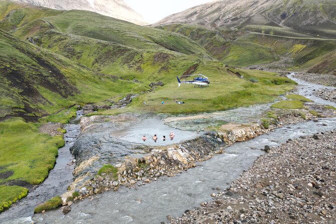 Landmarks From Above: Helicopter Tour With Geothermal Bath - Geothermal Bath Experience