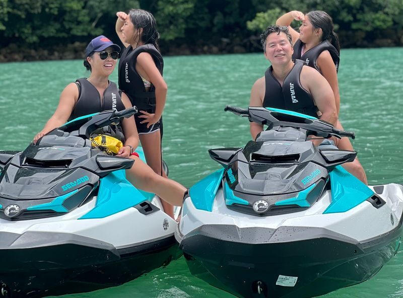 Langkawi Jet Ski Tour Free Drone Video by Red Ray Watersports - Choosing between two and four hours