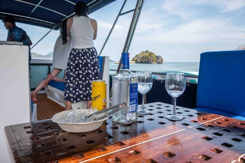 Langkawi Sunset Dinner Cruise Experience - The crew and the social feel
