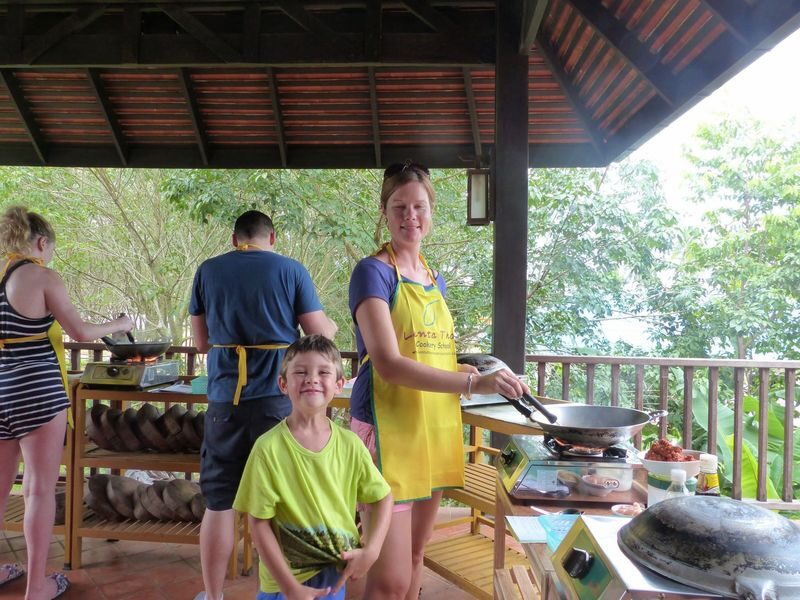 Lanta Thai Cookery School at Koh Lanta - Four Thai dishes, made by your own hands