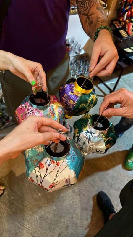 Lantern Making Class & River Ritual | Joyful & Safe Night - Optional Night Market Stroll