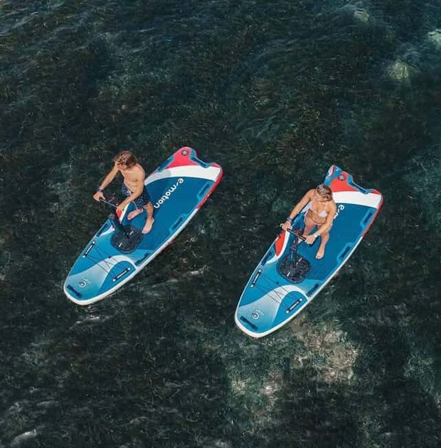 Lanzarote: Electric Paddle Surfing and Snorkeling Excursion at Papagayo Beach - The Itinerary in Detail