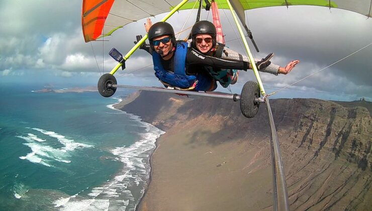 Lanzarote Hang Gliding Tandem Flights - Flight Experience Inclusions