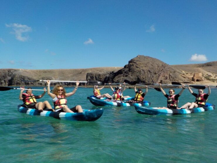 Lanzarote: Kayak and Snorkelling at Papagayo Beach - Activity Information