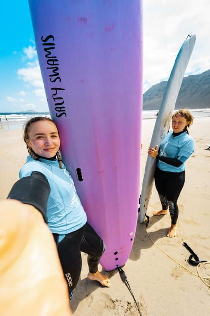 Lanzarote: Private Surf Class in Famara Beach - Inclusions and Amenities