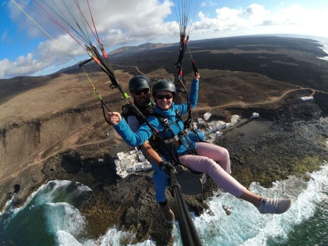 Lanzarote: Tandem Paragliding Flight Over Lanzarote - Tandem Paragliding Flight Description