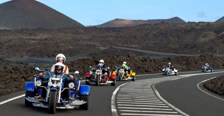 Lanzarote: Three Wheeler Trike Tour for Three People - Booking Details