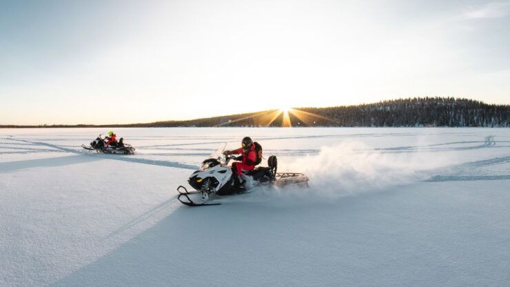 Lapland: Full-Day Snowmobile Safari Into the Wilderness - Wilderness Exploration