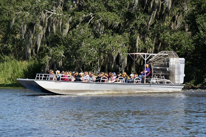 Large Airboat Ride and Roundtrip Transportation From New Orleans - Tour Details and Features