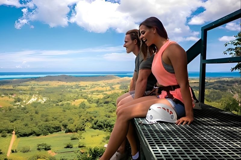 Largest Fiji Zipline in South Pacific & Cave Exploration from Nadi - A half-day built around the zipline circuit