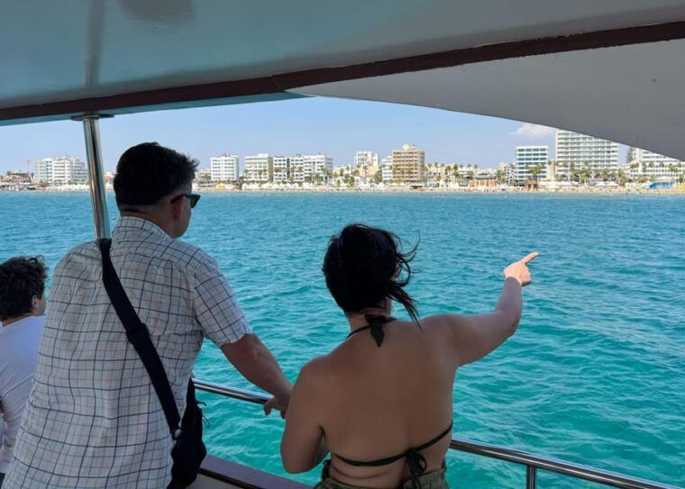Larnaca: Glass-Bottom Boat Cruise With Fishing and BBQ Lunch - Underwater Experience