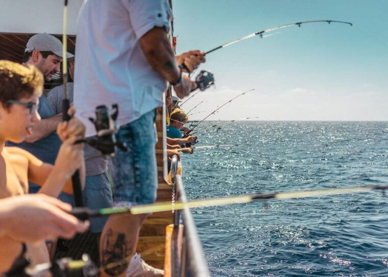 Larnaca: Glass-Bottom Boat Cruise With Fishing and BBQ Lunch - Scenic Views