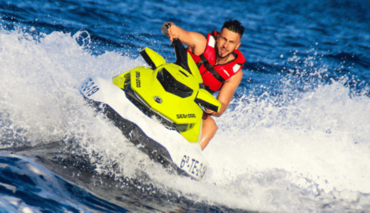 Las Galletas, Tenerife: Jet-ski Safari - Duration and Location