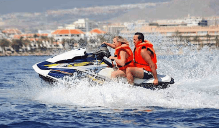 Las Galletas, Tenerife: Jet-ski Safari - Exploring Palm Mar, Los Cristianos, and Playa De Las Américas