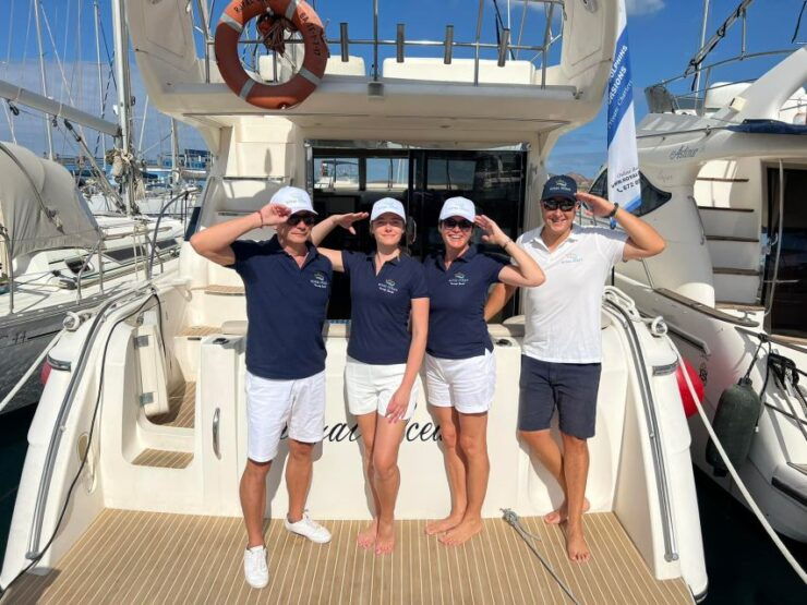 Las Galletas: Yacht Tour With Sea Encounters and Snorkeling - Yacht Experience and Marine Life