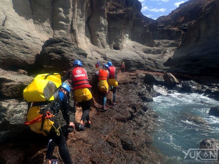 Las Palmas: Coastering, Via Ferrata, Water Jumping & Snorkeling - Skill Level and Fitness Requirements