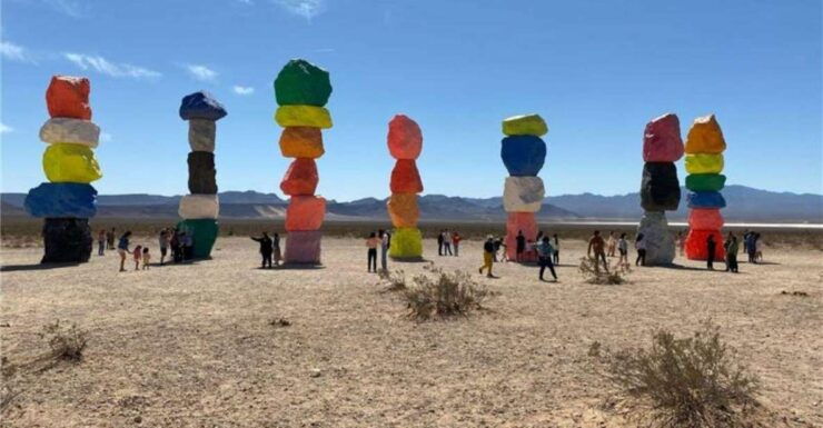 Las Vegas: 7 Magic Mountains Tour With Lunch - Duration, Group Size, and Language