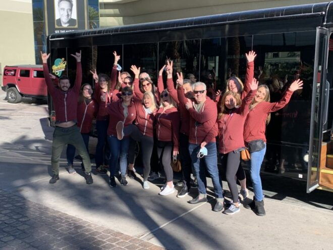 Las Vegas Airport: Party Bus 1-Way Transfer - Reservation Details