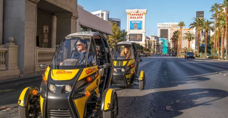 Las Vegas: Alquiler De Gocar Eléctrico Con Ruta Destacada En El Strip - Booking Details