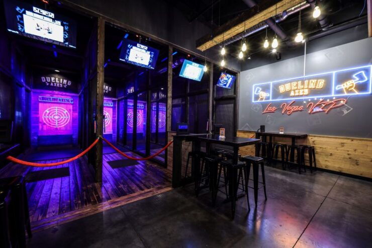 Las Vegas: Axe Throwing Bar at Area 15 - Activity Details