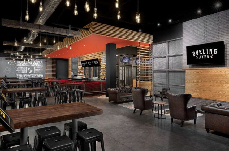 Las Vegas: Axe Throwing Bar at Area 15 - Booking Information
