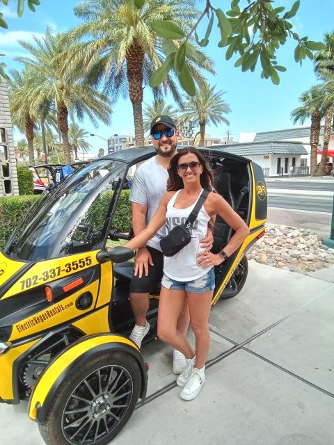 Las Vegas: Electric EVR Car Rental on the Las Vegas Strip - Reserve Now & Pay Later