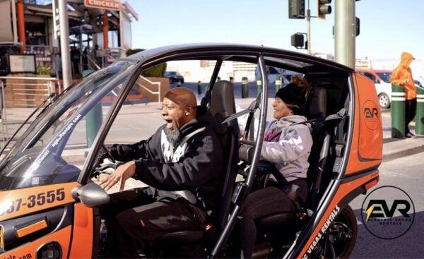 Las Vegas: Electric EVR Car Rental on the Las Vegas Strip - The Sum Up