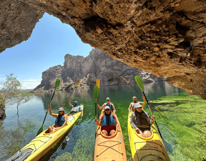 Las Vegas: Emerald Cave Kayak Tour Self- Drive - Itinerary Details