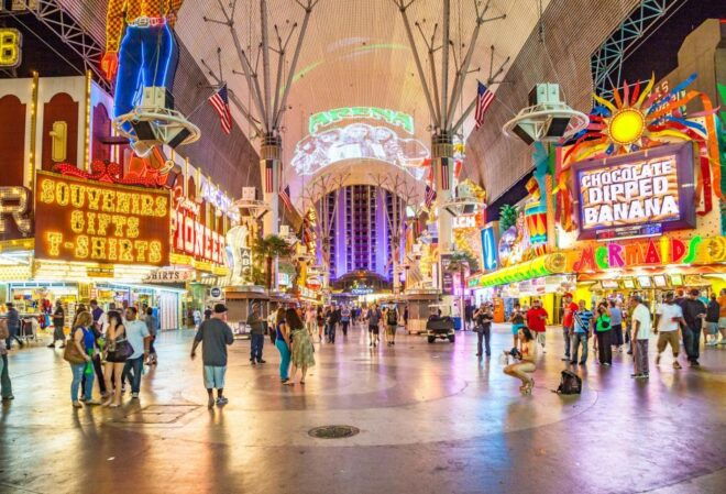 Las Vegas: Fremont Street Walking Tour by Night - Tour Highlights