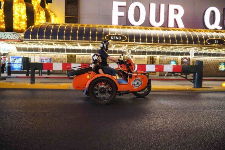 Las Vegas: Glittering Nightlife Evening Sidecar Tour - Booking and Cancellation Information