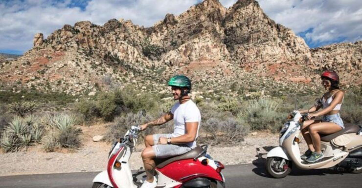 Las Vegas: Guided Red Rock Canyon Scooter Tour - Experience