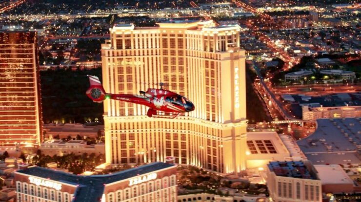 Las Vegas Helicopter Tour-Strip Night Flight With Transfer - Full Description