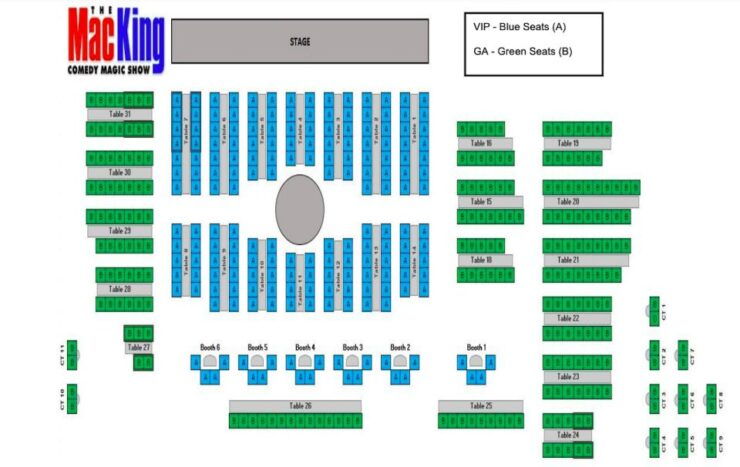 Las Vegas: Mac King Comedy Magic Show at Excalibur - Show Duration and Ticket Information