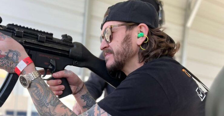 Las Vegas: Mojave Desert Shooting Experience With 3 Guns - Included Firearms and Gear