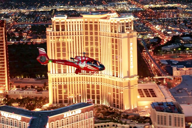 Las Vegas Night Flight by Helicopter With Neon Museum Admission - Experience Highlights