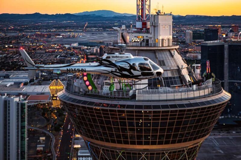 Las Vegas Night Strip Helicopter Wedding Ceremony Package - The Experience Breakdown